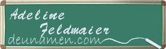 Adeline Feldmaier Visitenkarte